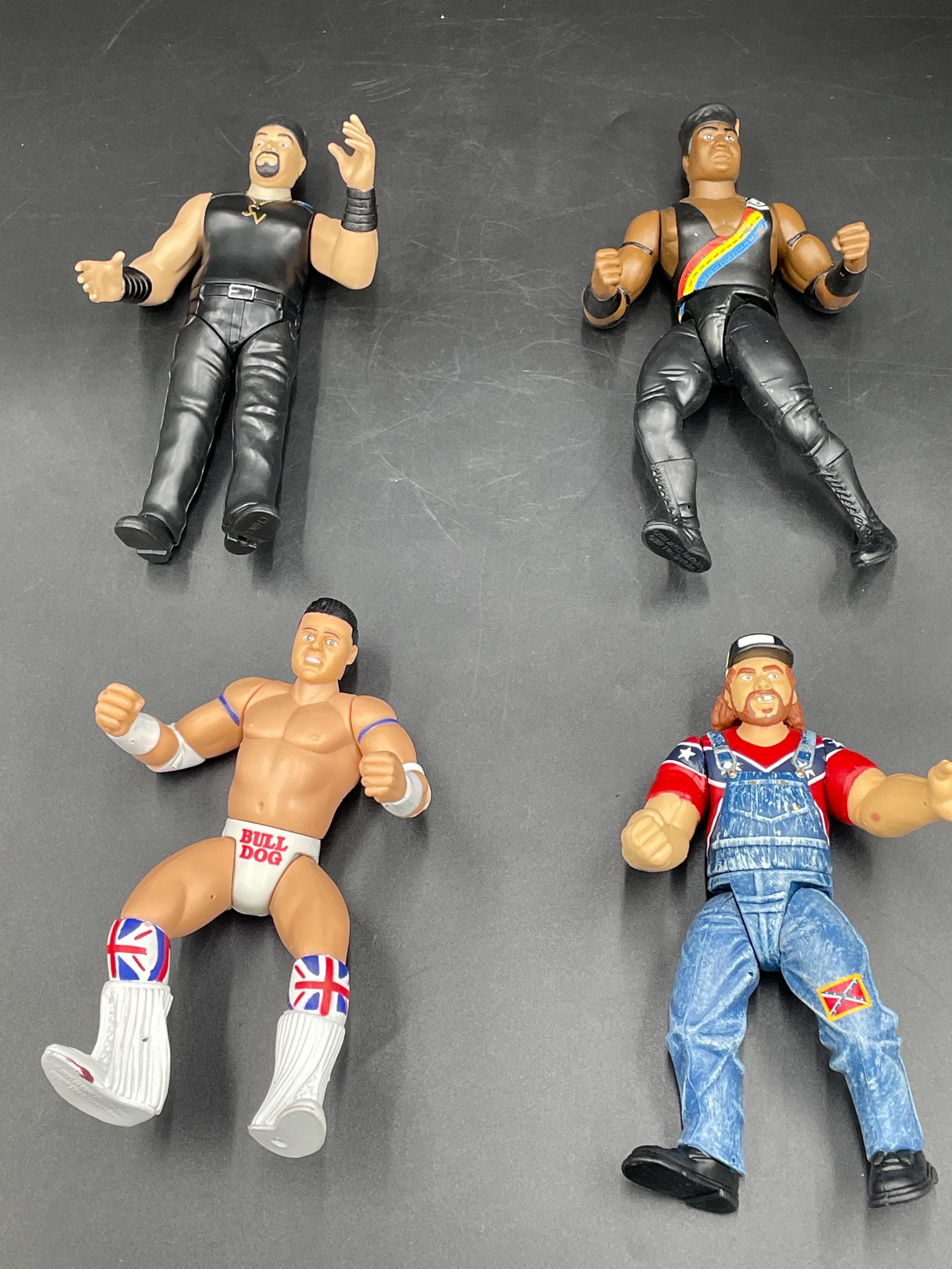 British Bulldogs Wrestling Figure - Etsy