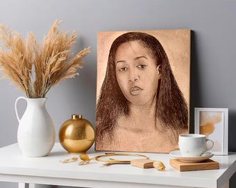 Timeless Keepsake for Your Table, Personalized Mini Engraved Picture