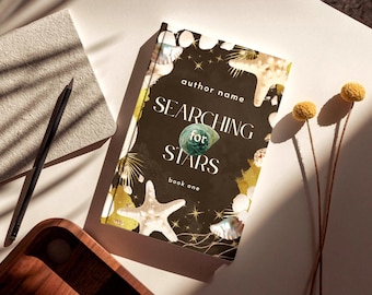 Fiction or Fantasy ebook cover - Editable Canva Template, Instant Download, KDP Book Cover, Ebook Cover for Self-Publishing, Romantasy