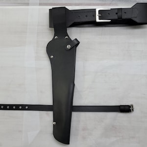 Rossi Ranch Hand Leather Scabbard Holster: Cowboy Action, USA Made