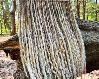 Synthetische Dreadlocks mit Ombre: Lockige Lockere Enden, Natürlicher Look
