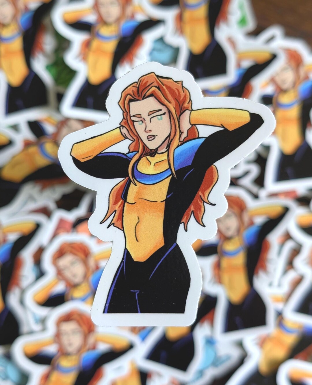 EVE INVINCIBLE STICKER // Weather Proof // Vinyl 3