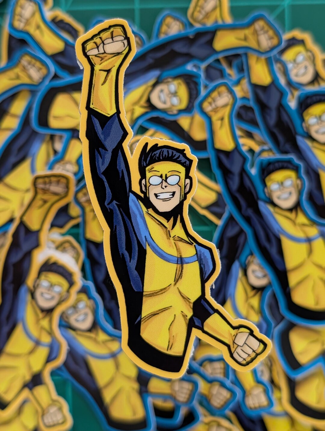 INVINCIBLE STICKER // Weather Proof // Vinyl 3.5