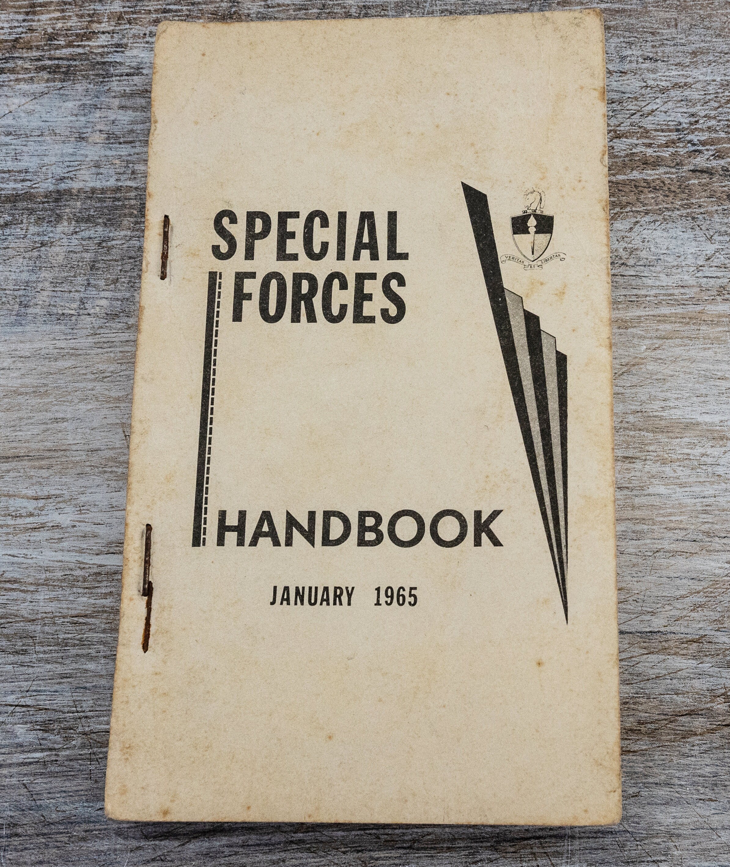 1960s US Army Special Forces Handbook Vintage Military Manual Etsy