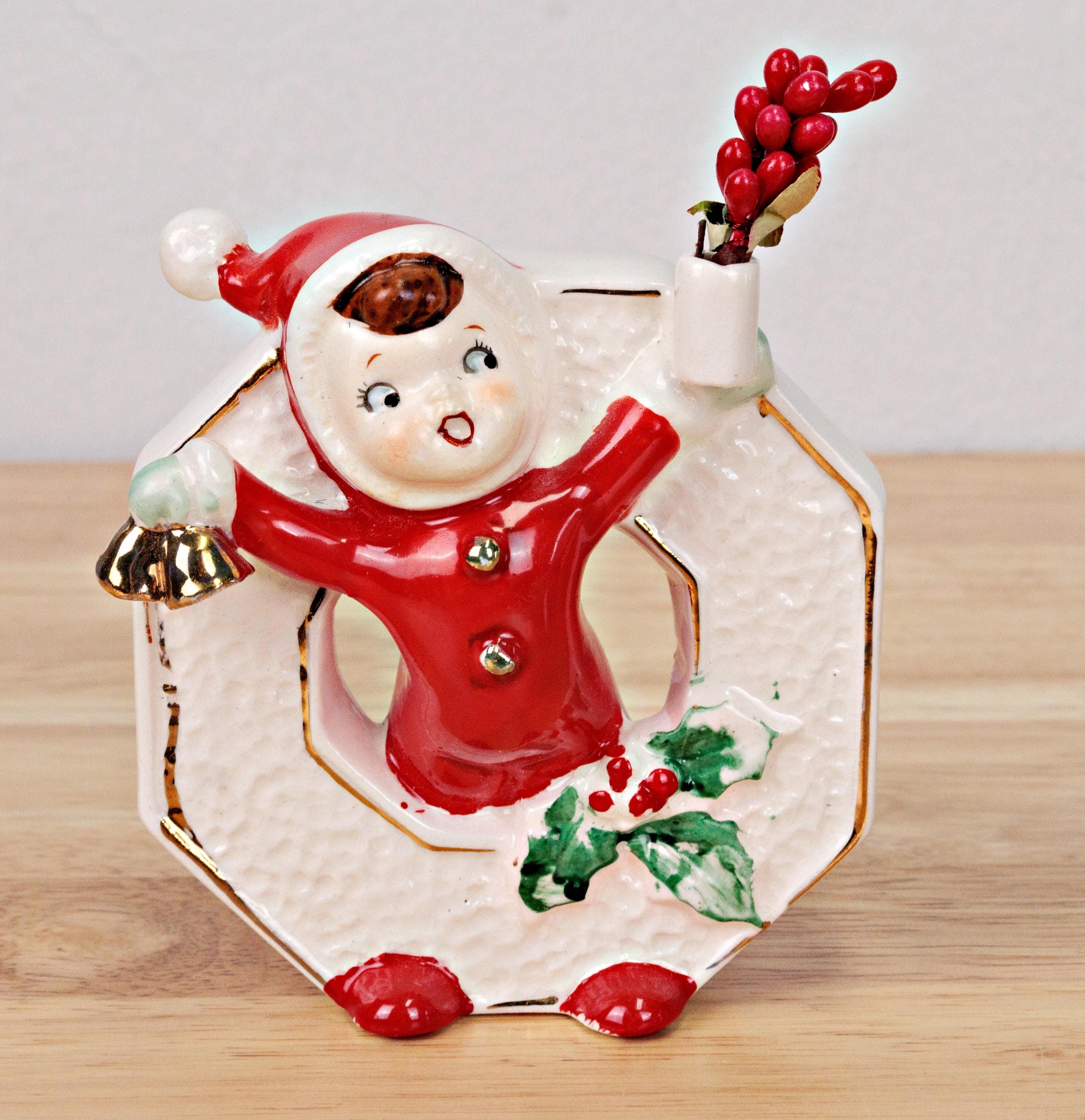 Nelson Line Studio Vintage Style, Christmas Card Box Santa