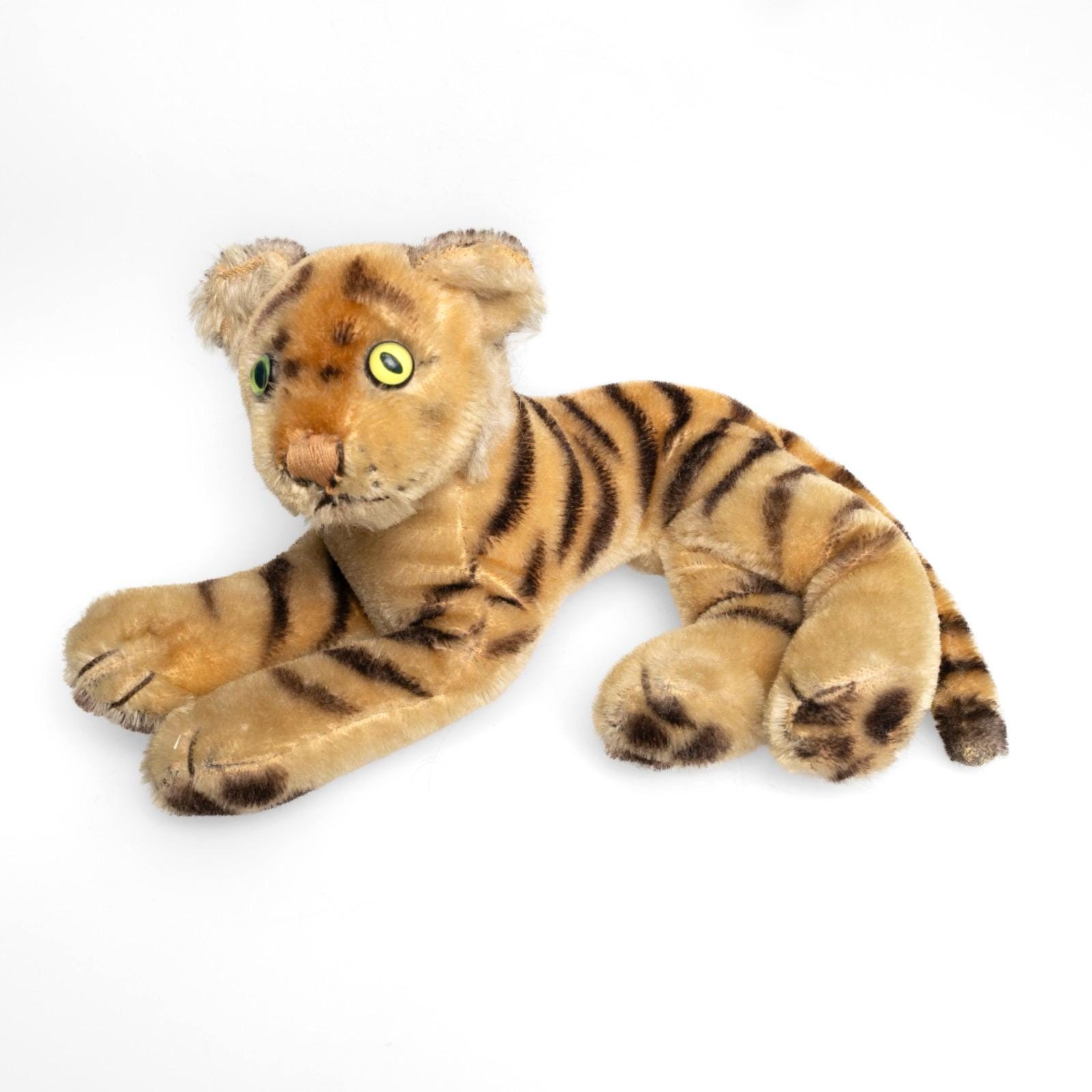 Antique Stuffed Tiger - Etsy