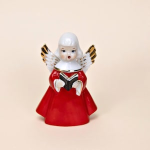 Vintage Choir Angel Figurine – 1960s Chase Japan Christmas Decoration