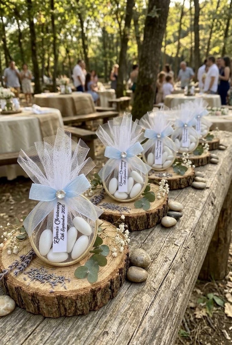 Handcrafted Rustic Wedding Favors for Guests in Bulk | Personalized ...