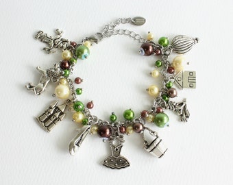 Oz Charm Bracelet Stainless Steel Chain