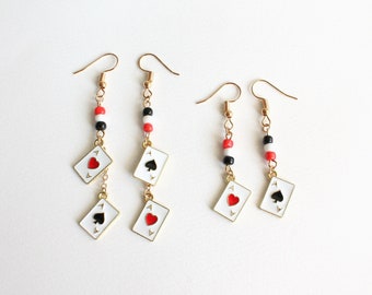Poker Cards Earrings