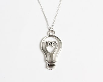 Light Bulb Necklace