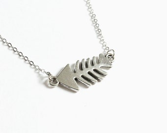 Fish Bone Necklace