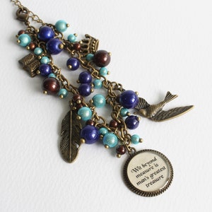 Charm Bracelet Blue Eagle House Bronze version CLEARANCE image 2