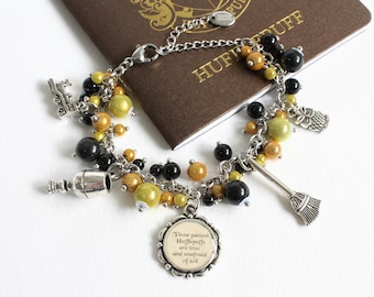 Charm Bracelet (Yellow Badger House)