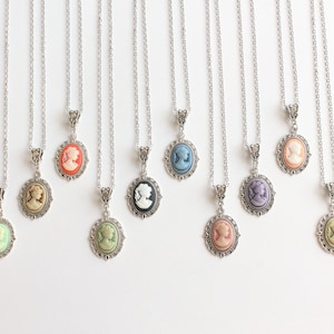 Mini Cameo Necklace