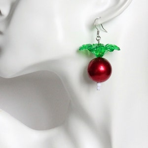 Large Luna&#39;s Radish Earrings