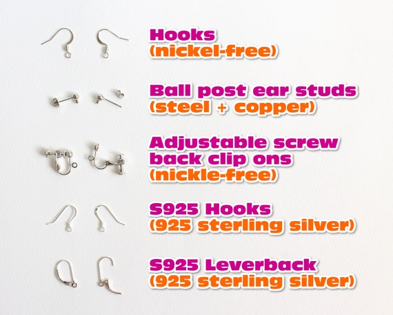 1set Diy Earring Findings Material Earring Hook/charms Pendant/jump  Rings/pins Findings For Earring Making Jewelry Supplies - Jewelry Findings  & Components - AliExpress
