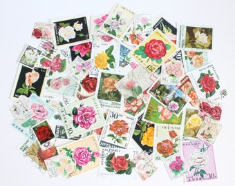 25 or 45 rose cancelled stamps