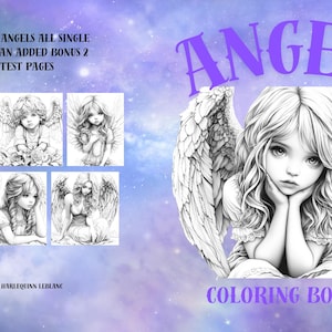 Angels Coloring book