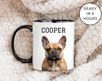 Custom Pet Mug Using Pet Photo Name Custom Dog Mug Dog Coffee Cup Personalized Pet Mugs Dog Mom Mug Personalized Cat Dad Mug New Dog Cat Mug