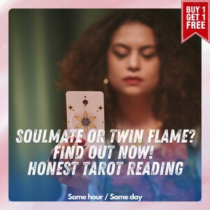 Âme sœur ou flamme jumelle ? Découvrez-le maintenant ! Lecture de tarot le même jour Prédiction psychique de l'amour Lecture de l'âme sœur Lecture des relations amoureuses Futur mari