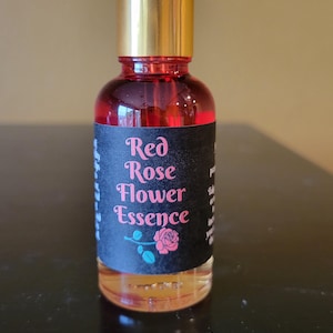 Red Rose Flower Essence