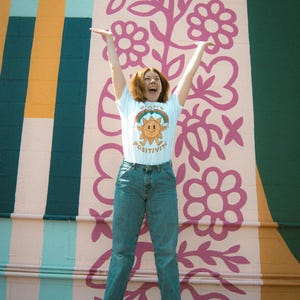 Radiate Positivity - Prismatic Aura - Retro Style Shirt - Gift for Anyone