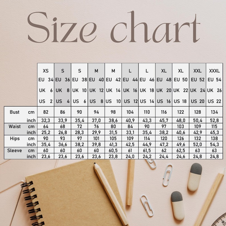 Basic Block Pattern PDF Instant Download Large Size Dress With Sleeves ...