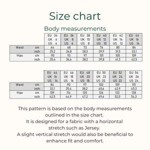 Size Inclusive Sewing Pattern XS To 7XL Leggings Pattern Digital Download PDF File Bundle Athletic Wear Sewing Tutorial Workout Clothes Pattern Design Fitted Leggings Template Activewear Sewing Project Sports Apparel Pattern Gym Clothing