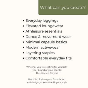 Digital Sewing Pattern Download Leggings Pattern PDF File Size Bundle XS To 7XL Athletic Wear Pattern Workout Clothes Design Template Fitted Leggings Sewing Tutorial Sports Apparel Pattern Gym Clothing Design Exercise Pants Pattern