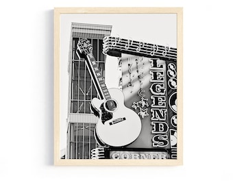 Nashville wall art black and white pictures country music decor travel gifts artwork Nash TN Nashville home decor apartment bar art prints