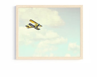 airplane nursery transportation theme aviation print kids bedroom decor airplane art boys room wall art toddler boy room decor airplane art