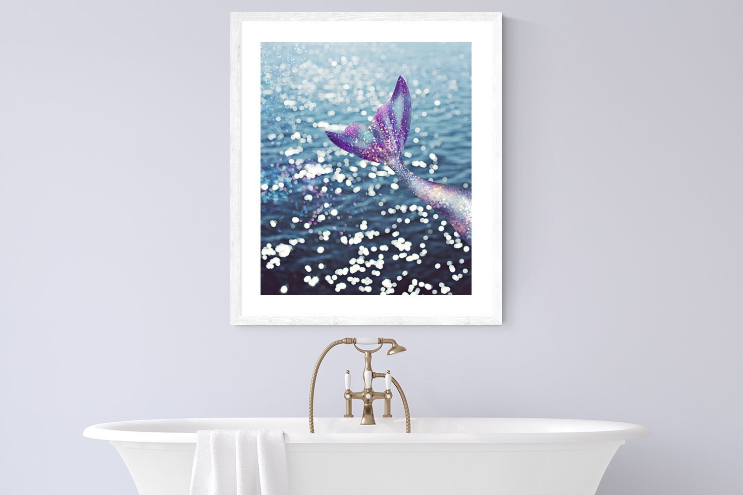 Blue Mermaid Print Mermaid Bathroom Decor Mermaid Wall Decor Etsy Blue Mermaid Print Mermaid Bathroom Decor Mermaid Wall Decor Etsy