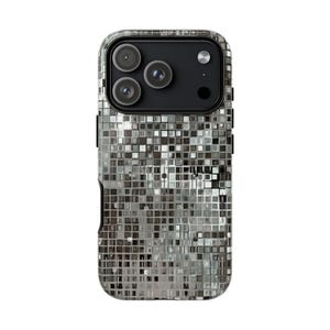 Gray Mosaic Tile Phone Case | Tough Case, Slim Protective Phone Case