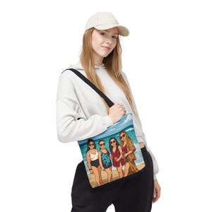 Animated Photo Tote Bag, Personalized Gift, Custom Image Tote, Picture on Bag, Photo Gift Bag, Reusable Shopping Bag