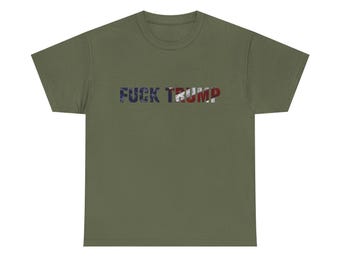 Anti-Trump Fourth of Jully Tee: Vaterländisches Politisches Statement Shirt