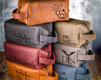 Vintage 1940s Doctor's Bag Leather Rexbilt Bag Vintage Suitcase