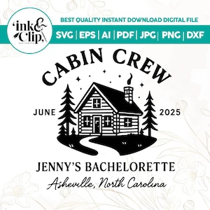 Cabin Crew Before I Do SVG,Custom Cabin Bachelorette PNG, Editable Camp Bachelorette Logo,Cabin Crew, Last Trail Before the Veil,cabin crew