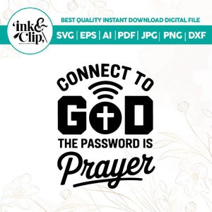 Christian Shirt Svg Bundle: Jesus Scripture, Worship Saying (Digital Download)