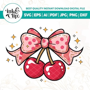 Cherry Coquette Png, Valentine Coquette Png, Valentines Png,Cherry Bow Png,Valentines Bow Png,Cherry image Cherry art Red Aesthetic Png Jpg