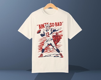 Tom Brady T Shirt | The GOAT Mindset Tee | NFL Super Bowl Motivation | American Football Apparel | Tampa Bay Fan Gear