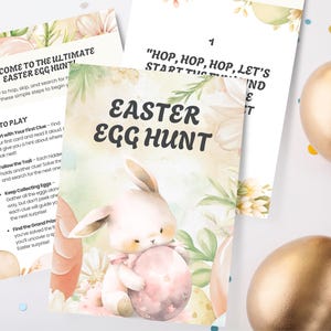 Easter Egg Hunt Riddles Easter Scavenger Hunt Clues Activity Easter Egg Treasure Hunt Indoor Easter Egg Hunt Outdoor Easter Hunt Clues