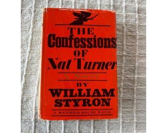 1967 Las confesiones de Nat Turner, libro de William Styron, primera edición