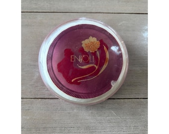 Enjoli Perfumed Dusting Powder By Revlon 2.5oz vintage new
