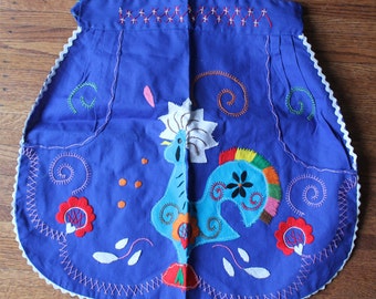 伝統的なメキシコ刺繍エプロン | スタンダードコレクション | ユニーク
