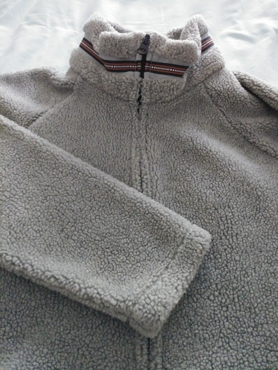 RARE Vintage Woolrich Sherpa Fleece Jacket, 36 in… - image 8