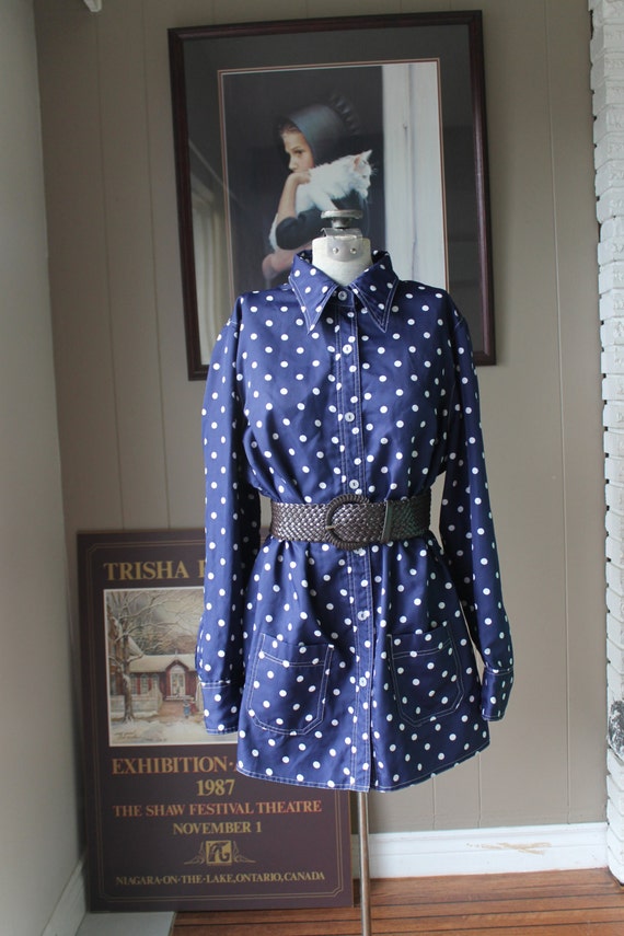 polka dot blouse canada
