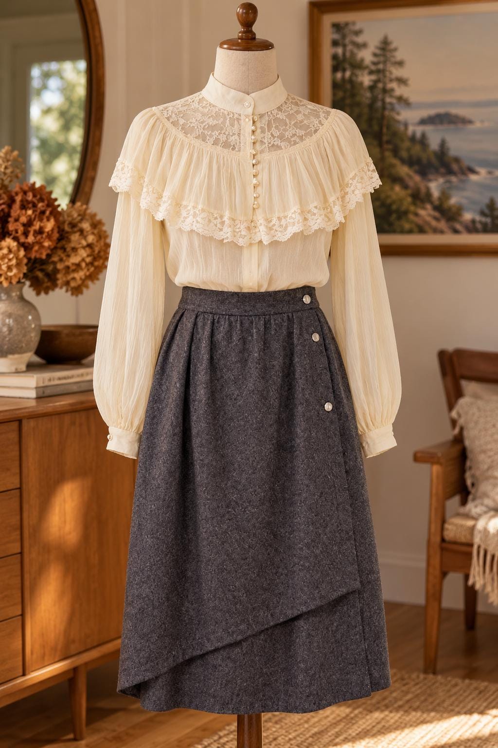 Victorian Lace Blouse - Etsy