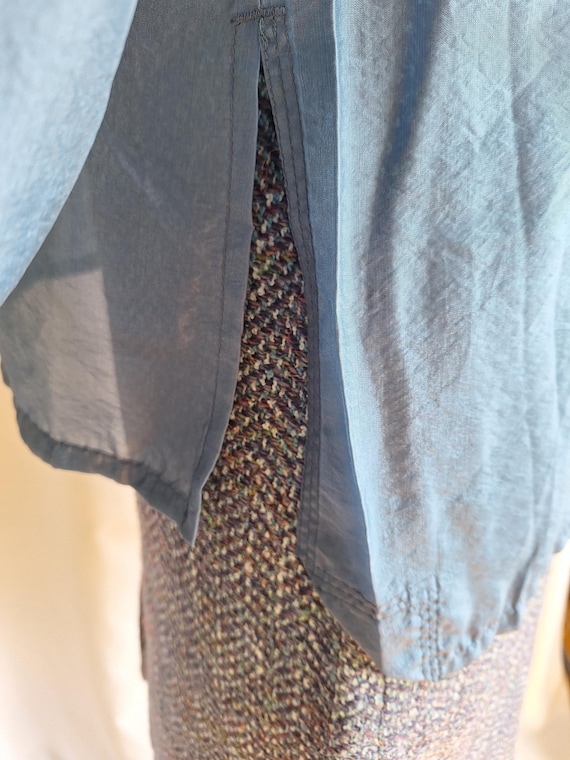 Marithe + Francois Girbaud sheer blouse large - image 6