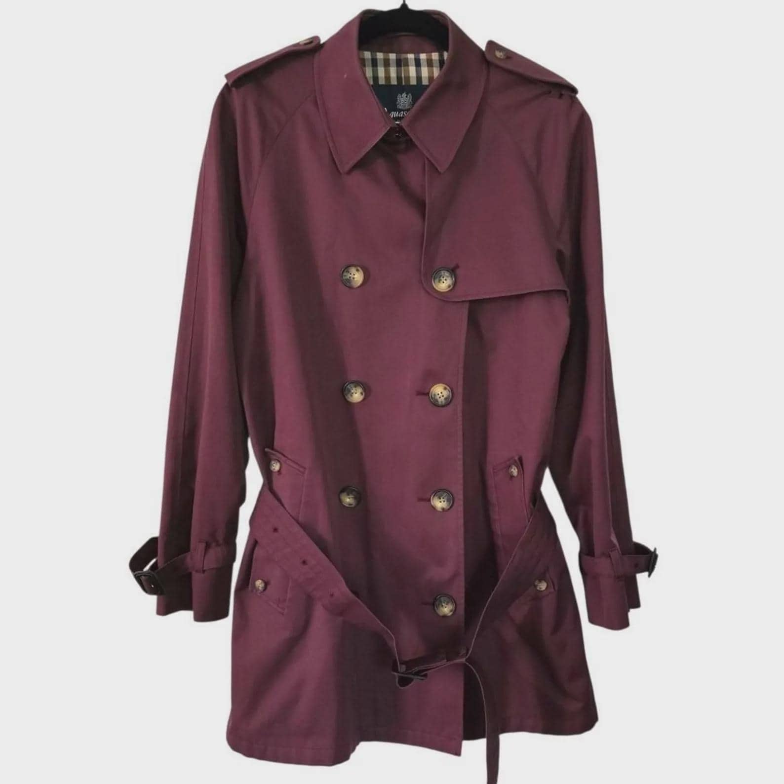 Aquascutum Double Breasted - Etsy
